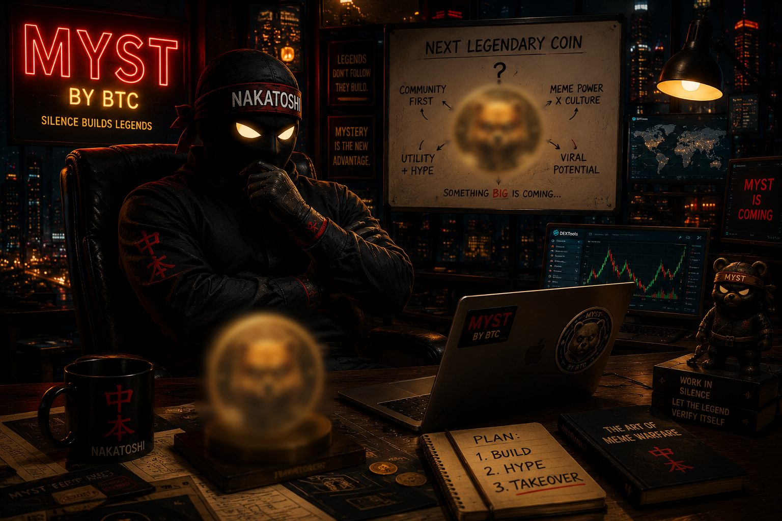 DEXTools scene